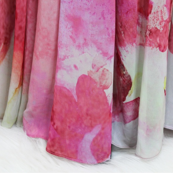 Fame and Partners Long watercolor gown - Picture 7 of 16